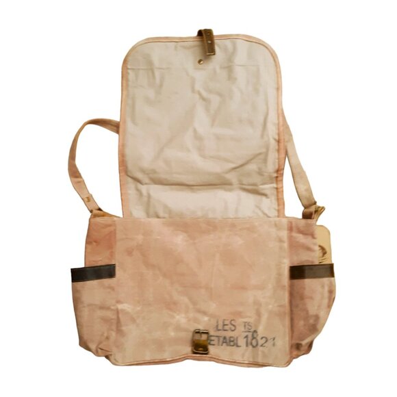 Crossbody Canvas Rugged Letter Bag By The Barrel Shack Cole NWT - Picture 3 of 6